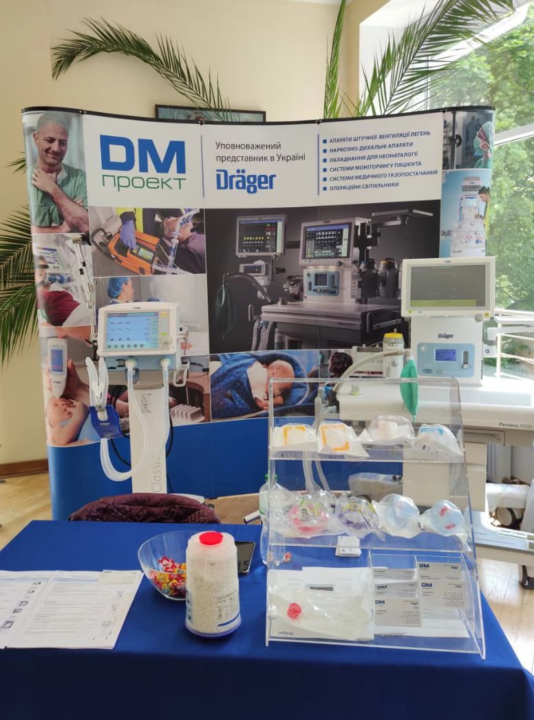 DM Project team at exhibition